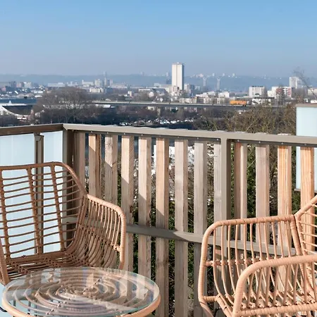Seine View, Panorama&résidence Privée à Apartamento